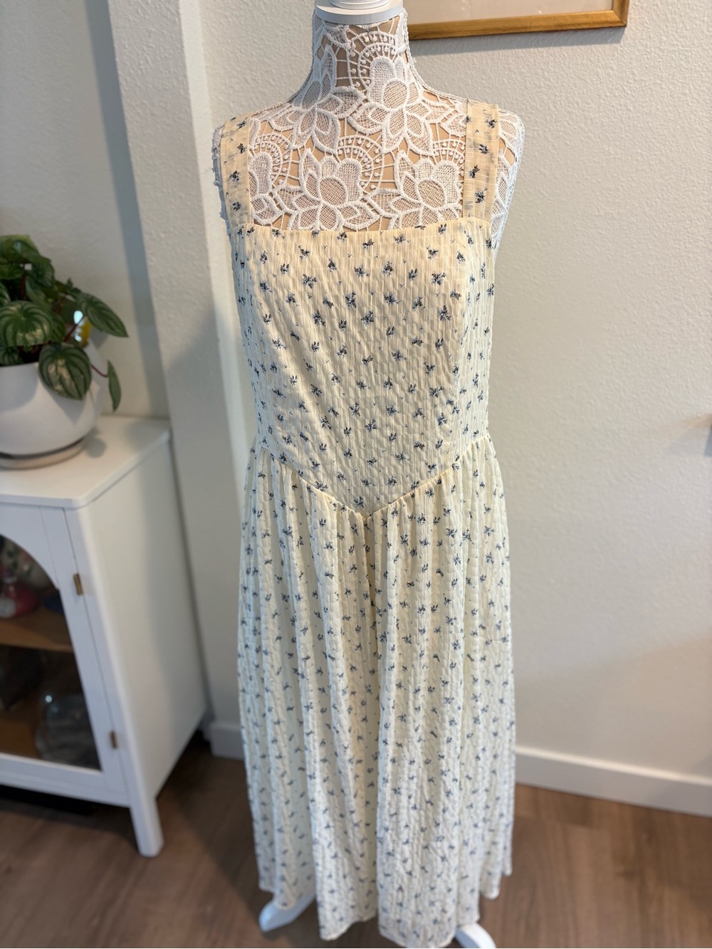 Chelsea28 Floral Maxi Dress with Drop Waist